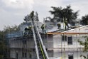 Dachstuhlbrand Koeln Poll Geislarerstr P420